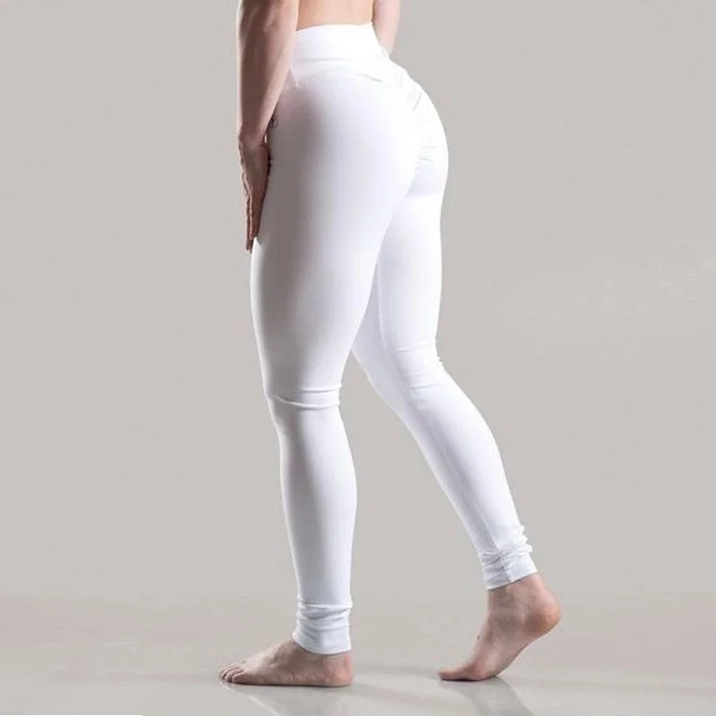 Women Leggings Polyester High Quality High Waist Push Up Elastic Casual Workout Fitness Sexy Pants Bodybuilding Legging Clothing