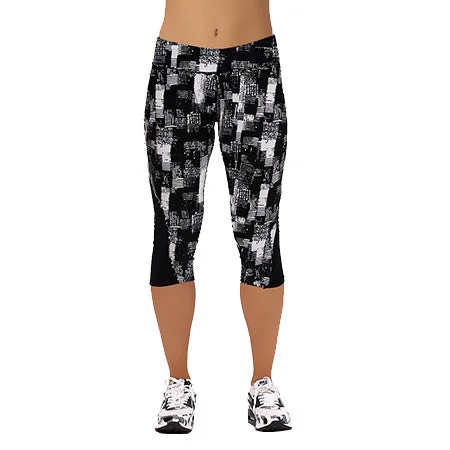 Women's High Waist Capris Leggings Active Pants Pants Mid-Calf capris 317