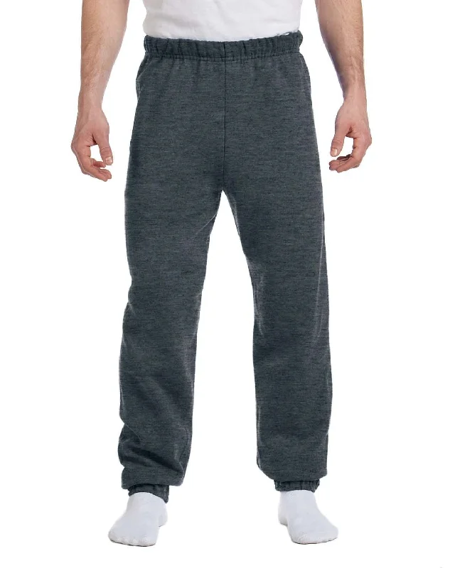 Jerzees 50/50 Fleece Sweatpants | Black Heather