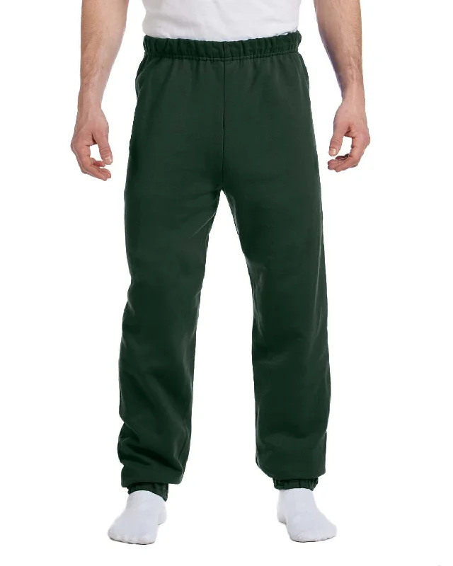 Jerzees 50/50 Fleece Sweatpants | Forest Green