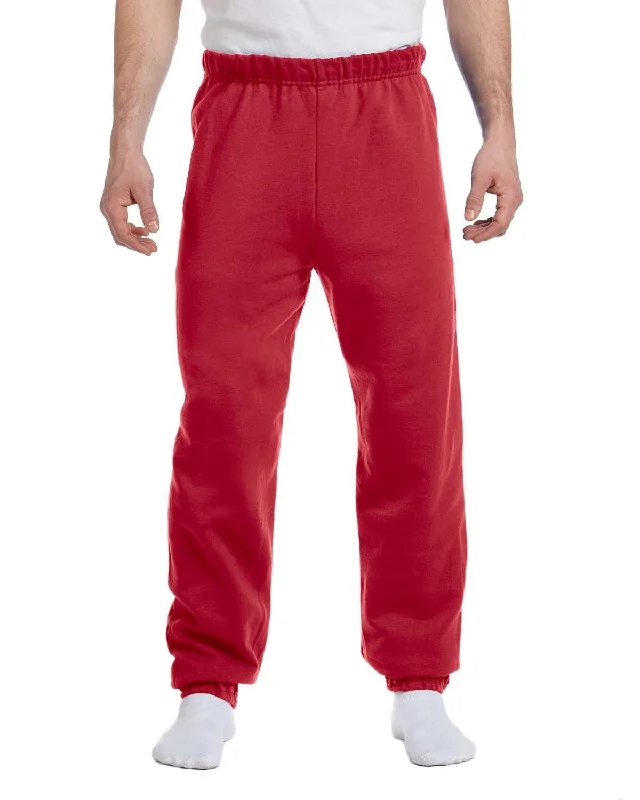 Jerzees 50/50 Fleece Sweatpants | True Red