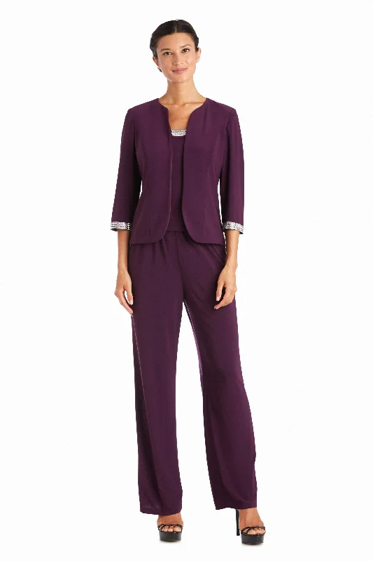 R&M Richards 7449P Formal Petite Pant Suit