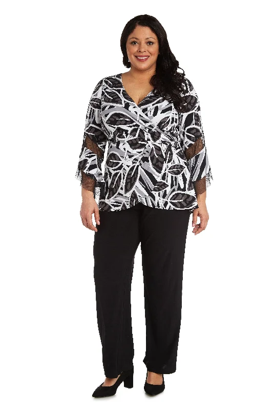 R&M Richards 7849W Plus Size Pant Set