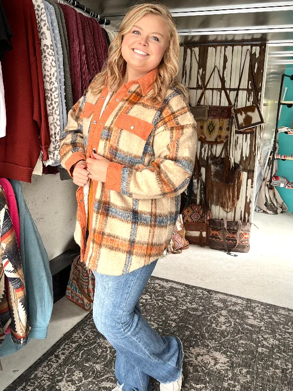 Arizona Adventures Plaid Shacket