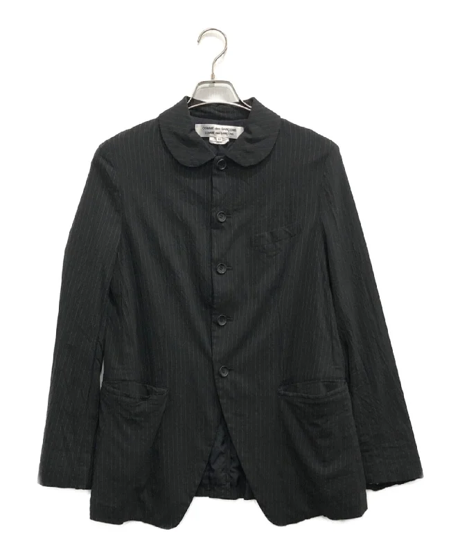 [Pre-owned] COMME des GARCONS COMME des GARCONS Round Collar Striped Jacket RK-J003