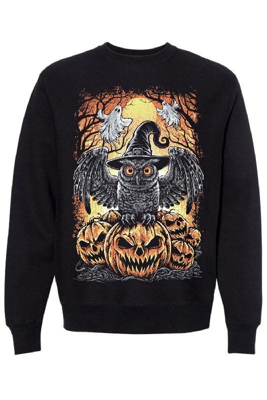 Halloween Owl Sweatshirt