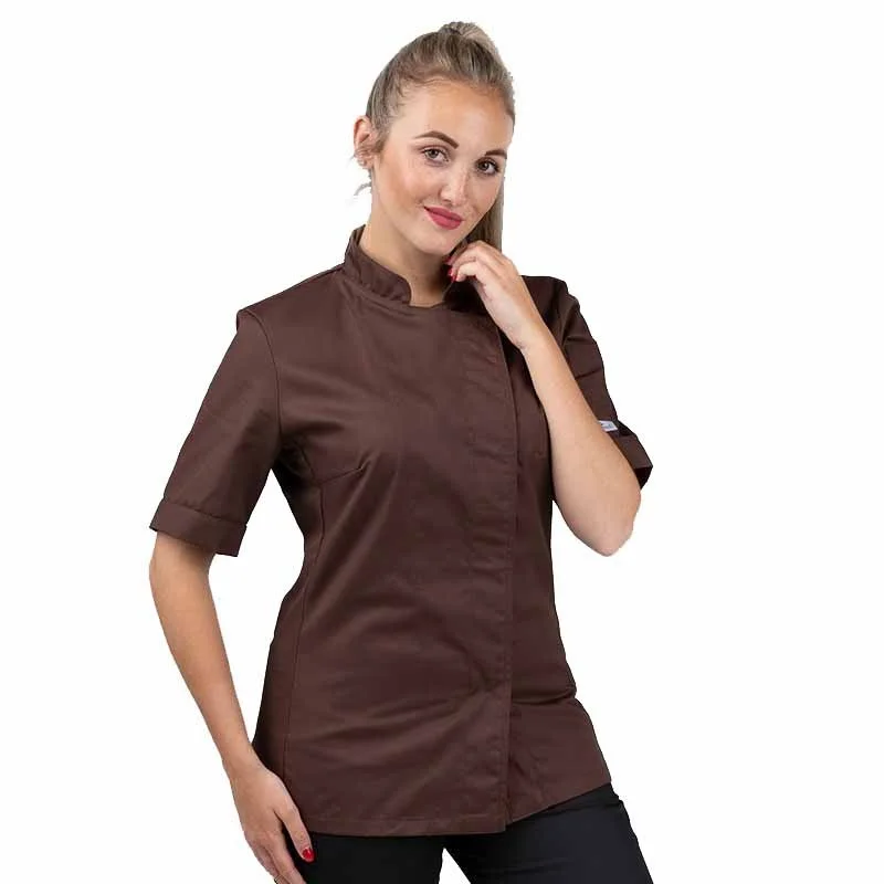 MC Brown Women's Kitchen Coat - MANELLI