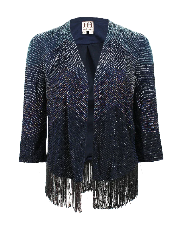 Quarter Sleeve Beaded Flapper Jacket