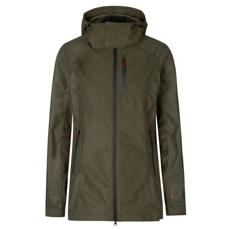 Seeland Avail Ladies Waterproof Jacket - Pine Green Melange