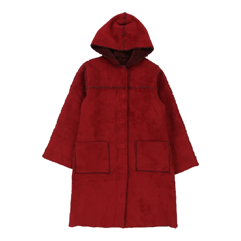 Unbranded Coat - Small Red Polyester Blend