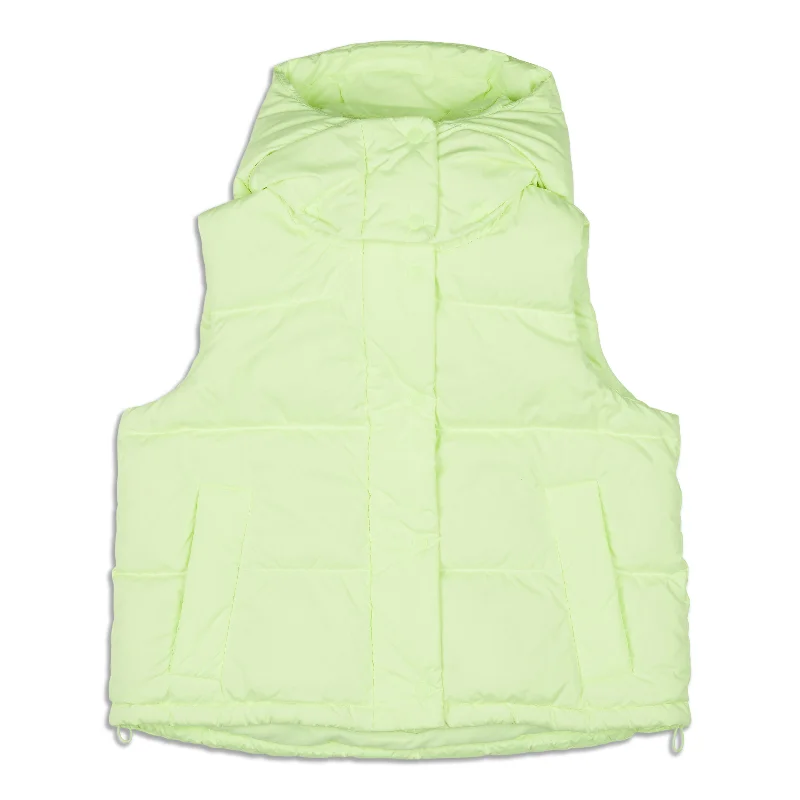 Wunder Puff Cropped Vest - Resale