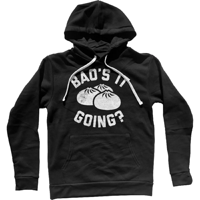 Bao's It Going Dim Sum Unisex Hoodie Hoodie with Reflective Safety Nightwear