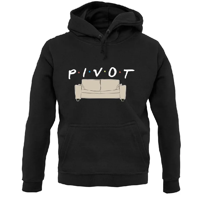 Pivot Sofa Unisex Hoodie Hoodie with Emblem Brand Identity