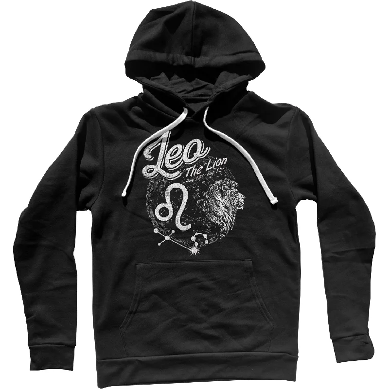 Vintage Leo Unisex Hoodie Hooded Sweatshirt Casual Wear Street Style