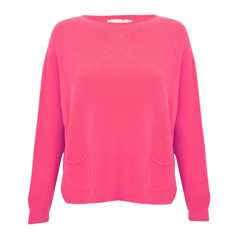 Jodie Round Neck Jumper in Sorbetto